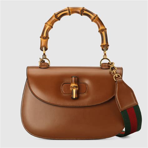 the bamboo handle bag gucci|gucci bamboo bag harper's.